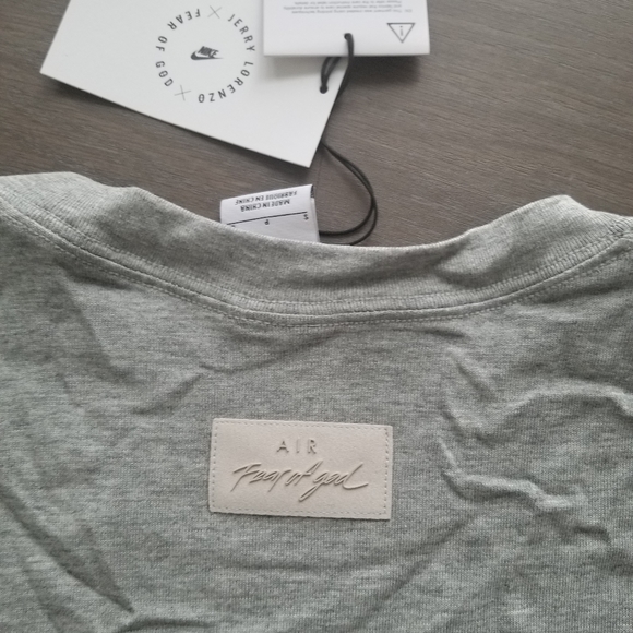 Nike × fear of god warm up tee grey - Picture 4 of 5